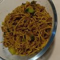 Cooksnap dari Nat Bahri untuk resep Mie Basah Goreng Sosis
