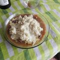 El cooksnap de Vittorio cuando hizo Goulash con spatzles.