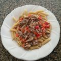 vicgenel's cooksnap of when they made Ground Turkey a la King.