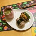 komutatata's cooksnap of when they made ローストキヌアご飯☆おにぎりもどうぞ♪.