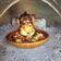El cooksnap de Pedro cuando hizo Pollo al horno (italiano).