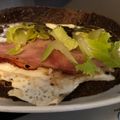marla9's cooksnap of when they made Ham and Eggs on Rye Pumpernickel Bread.