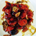 El cooksnap de Marta Pérez cuando hizo Tomates cherry asados con salsa de yogur griego.