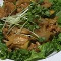 blueseal's cooksnap of when they made 豚薄切り肉のバーベキューソース炒め.