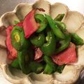 kally105's cooksnap of when they made シンプル美味♪ヘビ瓜のベーコン炒め.