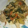 El cooksnap de strellademar1984 cuando hizo Verduras salteadas con pechuguitas de pollo.