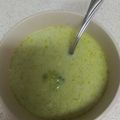 El cooksnap de Dora Avalos cuando hizo Crema de Brócoli con Queso.