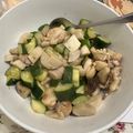 白 的 椒鹽櫛瓜雞腿肉 cooksnap