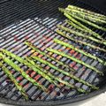 x's cooksnap of when they made Quick and Easy Grilled Green Asparagus.