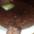 El cooksnap de Natalia Gisela cuando hizo Brownie de banana y chocolate amargo sin azúcar.