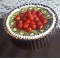 El cooksnap de Florencia Carril cuando hizo Tarta de frutas con crema pastelera.