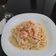 El cooksnap de Sandra Vera cuando hizo Pasta Alfredo con Pollo y Camarón.