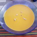 El cooksnap de Angeles Baixauli cuando hizo Crema de calabaza con queso azul con thermomix.