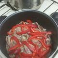 El cooksnap de Jorge Govea Soler cuando hizo Fajitas de arrachera con pimientos.