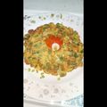 Umme Azaan Khan's cooksnap of when they made Hare piyaz ka omelette.