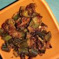 lata nawani malasi's cooksnap of when they made Bhindi da pyaza.