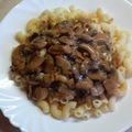 Ildikó Szekeres Cooksnap-ja, amikor elkészítette a(z) Gombapaprikás recept nokedlivel (klasszikus) receptet.