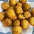 Cooksnap Qistina Azani semasa beliau membuat Creamy Crunchy Potato.