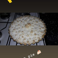 El cooksnap de Debora Antonella cuando hizo Lemon pie.