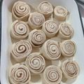 El cooksnap de Macarena Trujillo cuando hizo Rollos de canela.