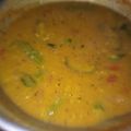 Priyamuthumanikam's cooksnap of when they made கத்திரிக்காய் முருங்கைக்காய் சாம்பார்.