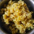 Selvapriya's cooksnap of when they made வாழைத்தண்டு பொரியல்(valaithandu poriyal recipe in tamil).