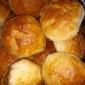 El cooksnap de Maria Laura Carriego cuando hizo Pancitos para rellenar con dulce de leche o crema pastelera.