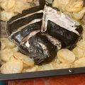 El cooksnap de Movastin cuando hizo Rodaballo al horno con patatas.