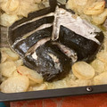El cooksnap de Movastin cuando hizo Rodaballo al horno con patatas.