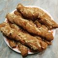 Melinda Derdák Cooksnap-ja, amikor elkészítette a(z) Gluténmentes baconös csavart barna rizslisztből receptet.