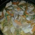 El cooksnap de Carol cuando hizo Pollo a la naranja.