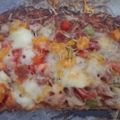 El cooksnap de Rafricana cuando hizo Pizza con masa de Coliflor.