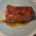 El cooksnap de Jorge Ripoll cuando hizo Costillas de cerdo al horno con salsa de mandarina.