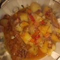 El cooksnap de Stefano cuando hizo Carne al horno con verduras.