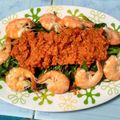 Cooksnap dari Triminan Wulan Sumunar untuk resep Plencing kangkung hias udang segar