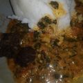 Bilkisu abdoulah's Kitchen's cooksnap of when they made Miyan zogale.