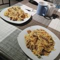 El cooksnap de Meemee Equisde cuando hizo Fideos chinos con ternera.