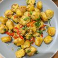 Nadwa Khoirunnisa's cooksnap of when they made Tahu Crispy Cabe Garam.