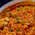 El cooksnap de Fernando Rodríguez Stelmaj cuando hizo Guiso de arroz con pollo.