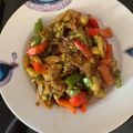El cooksnap de Laura cuando hizo Verduras salteadas con soja.