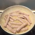 El cooksnap de Jenny🥰AitorTiago cuando hizo Salchichas frescas al vino.