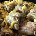 El cooksnap de samicrix cuando hizo Fideos con costilla.