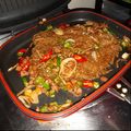 Cooksnap Affina Ismail semasa beliau membuat Bendi Goreng Suhoon.