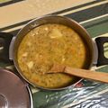 El cooksnap de maria jose cuando hizo Lentejas estofadas con costilla adobada con Thermomix.