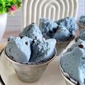 Cooksnap dari dpmentari untuk resep 638. Bolu Kukus Mekar Bunga Telang
