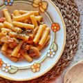 il Veronica Girgenti quando ha preparato Penne alla boscaiola