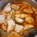 El cooksnap de Simón Fernández cuando hizo Pollo en escabeche distinto 🍗🍗.