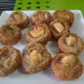 El cooksnap de Chusmi cuando hizo Champiñones empanados y rellenos de queso.