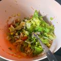 Cooksnap dari Mama Buleun untuk resep Vegetable Salad with Chili Honey Lemon Dressing (Tanpa Mayo)