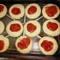 El cooksnap de Jennifer Macedo cuando hizo Ojitos de dulce de membrillo ! (también puede ser dulce de leche o chocolate).